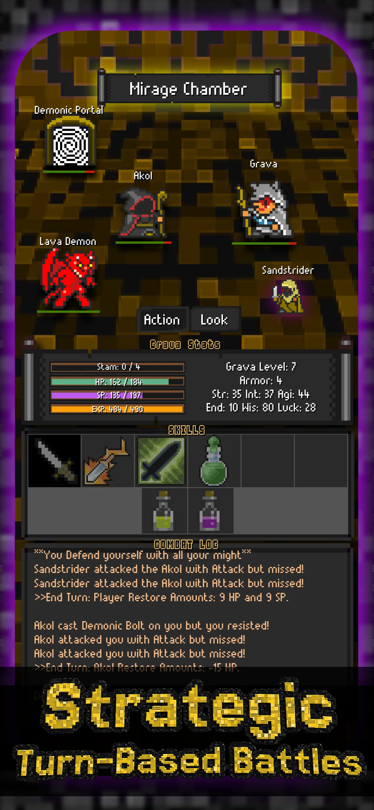 #4. Adventure To Fate: Dungeons (iOS) Von: TouchMint