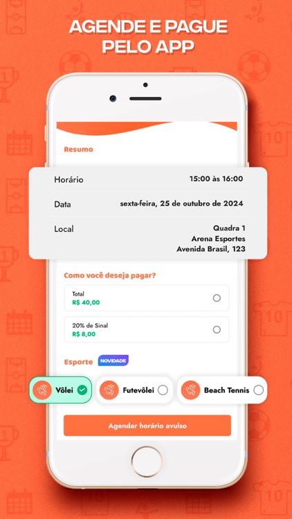 Agendei Quadras screenshot-3