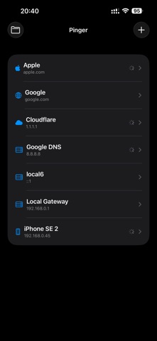 Pinger screenshot 1