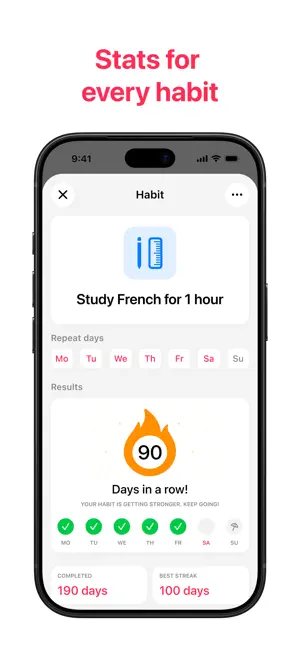 Habit Tracker - Lumo screenshot 4