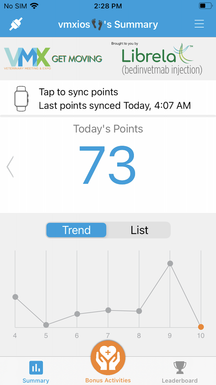 VMX Get Moving Challenge