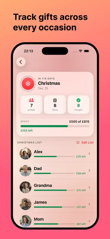 Gift Memo screenshot 4 of 5