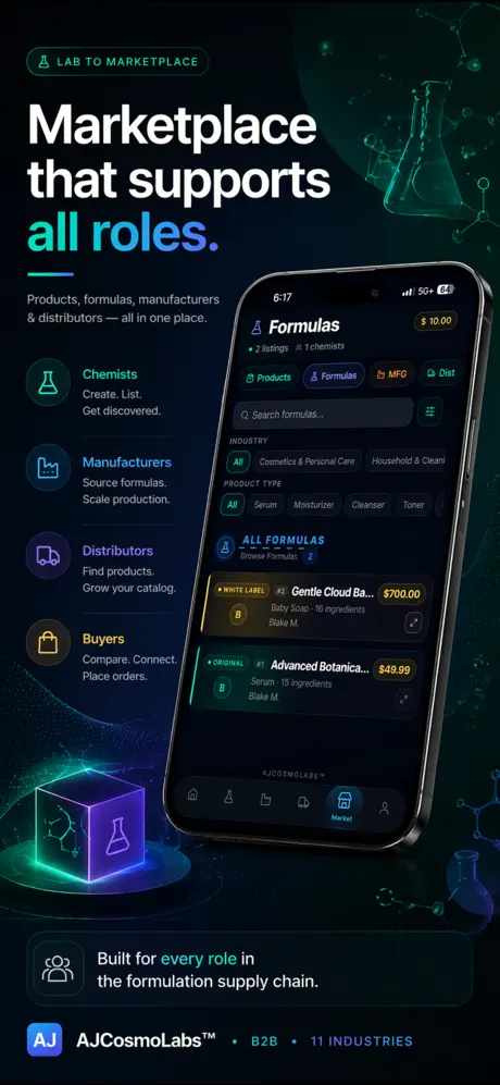 AJCosmoLabs‑App screenshot 3
