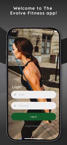 Evolve Fitness App screenshot