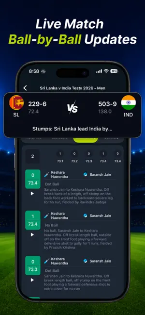 Live Cricket TV - 2026 screenshot 3