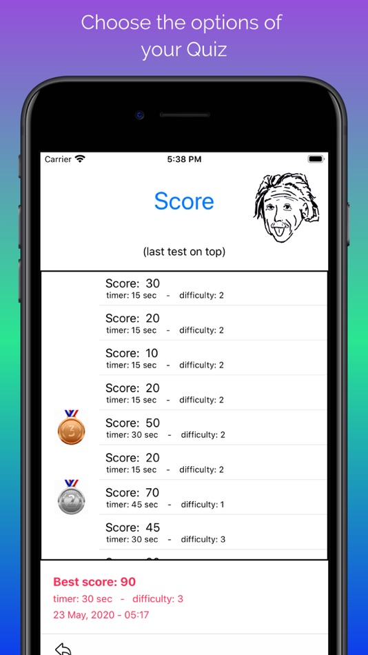 #5. Mental Math: Fast Calculation (iOS) Podle: Oliver Glaettli