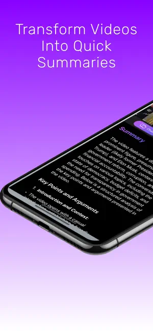 YT Summarizer: Video Notes AI screenshot 2