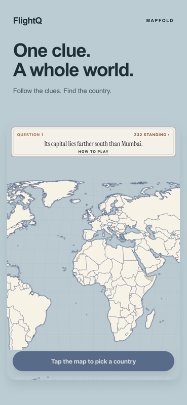 FlightQ: Daily Geography Game screenshot 3