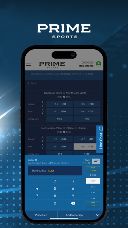 Prime Sportsbook-NJ screenshot-3