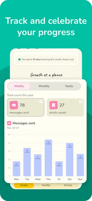 Sylvi: Language Penpals iPhone screenshot 5