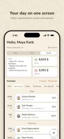 Karbnote — Appointment Book screenshot 1