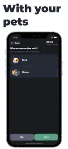 Care - pet id, walks, fitness screenshot #7 for iPhone