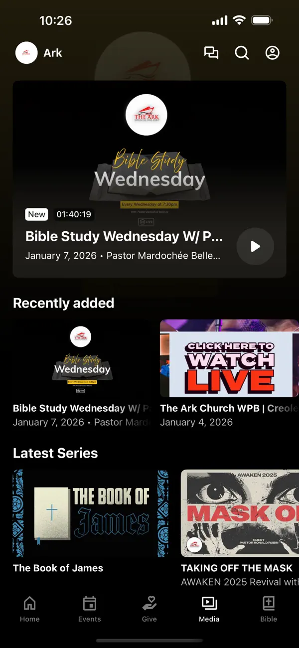 Screenshot #3 pour The Ark Church WPB