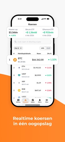 Newsbit: Crypto Nieuws iPhone screenshot 3