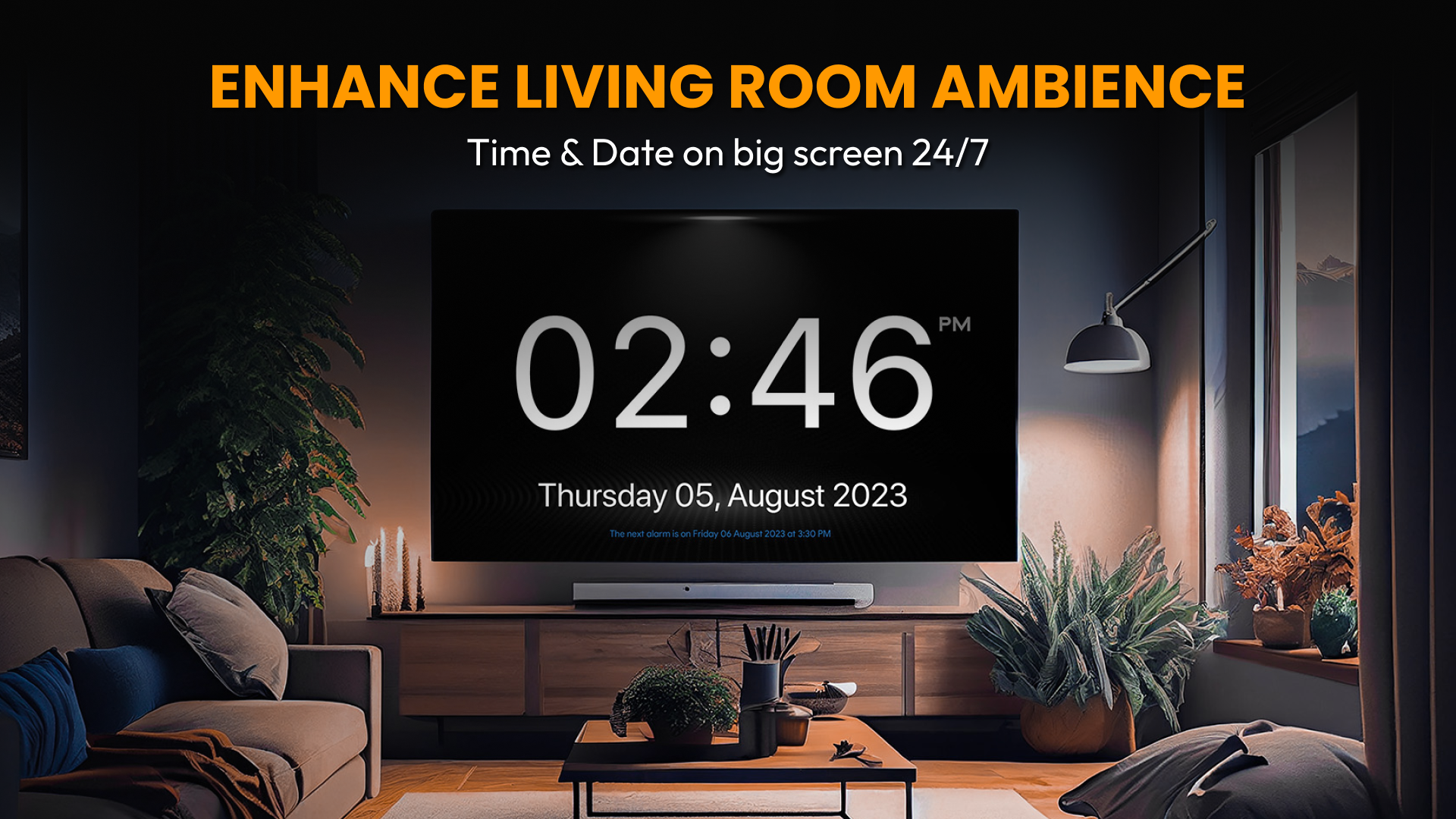 Digital Clock – Time and Date screenshot 3