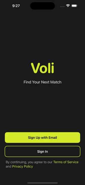 Voli: Sports Matching screenshot 1