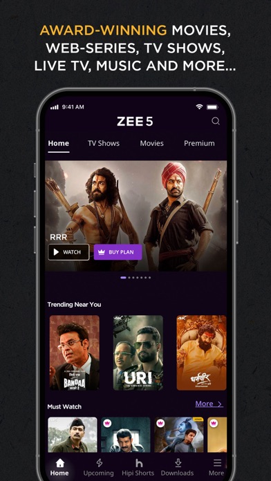 ZEE5 Movies, Web Series, Shows Screenshot