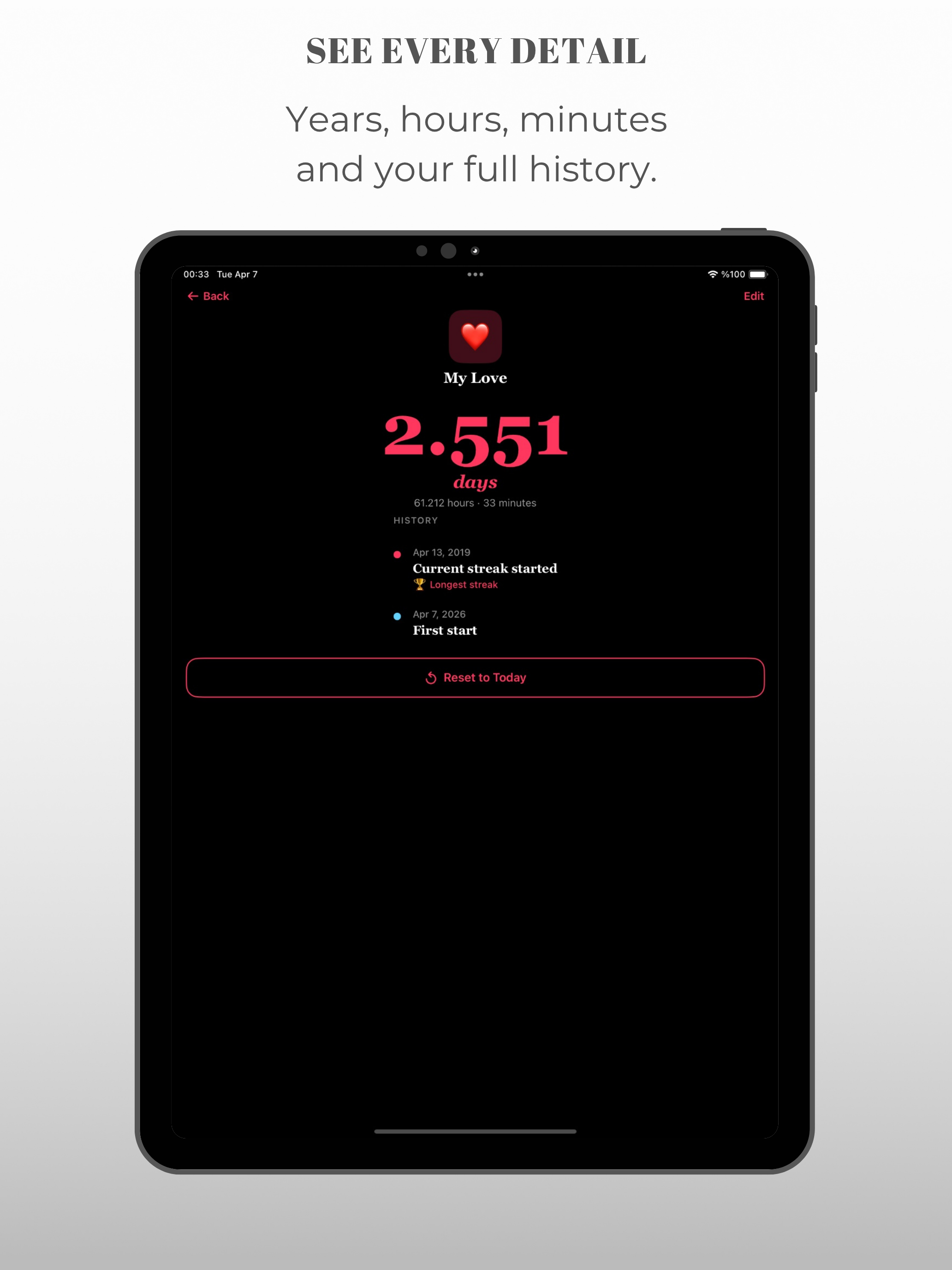 Day Counter Streak - Countdown screenshot 10