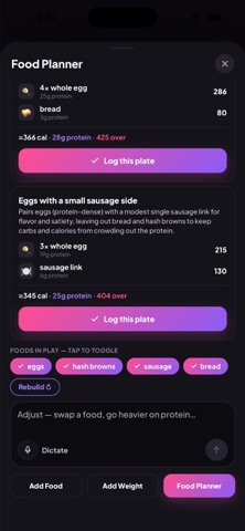 Ancel - AI Food Tracker Screenshot 5 of 9