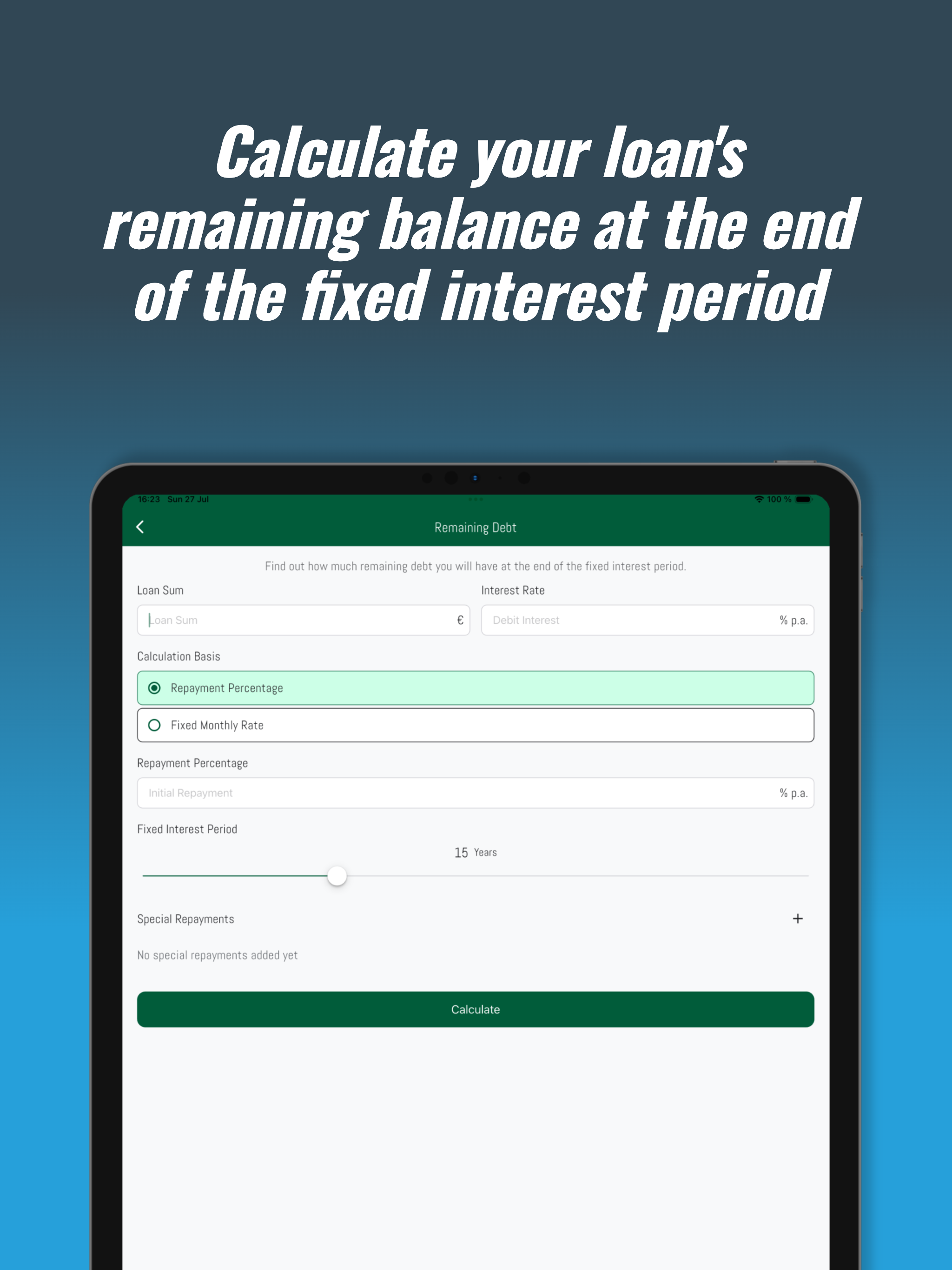 Real Estate Loan Calculator screenshot 7