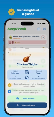 KeepFresh: Inventory Companion iPhone screenshot