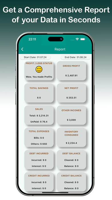 SmallBusiness: Sales,Inventory Screenshot