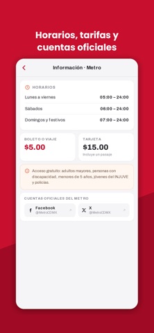 Metro - Metrobús México iPhone screenshot 7