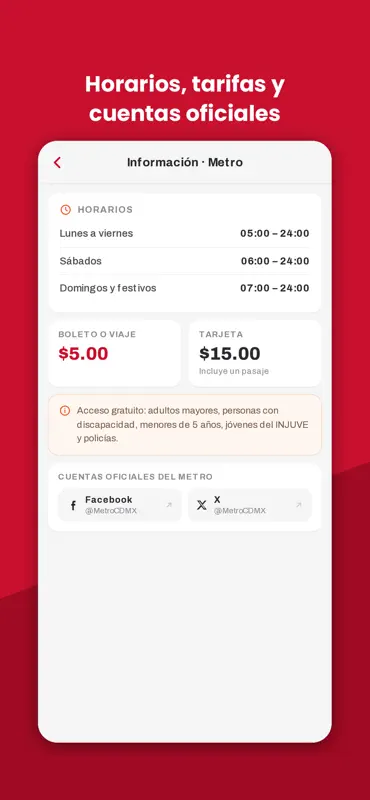Metro - Metrobús México screenshot 7 of 8