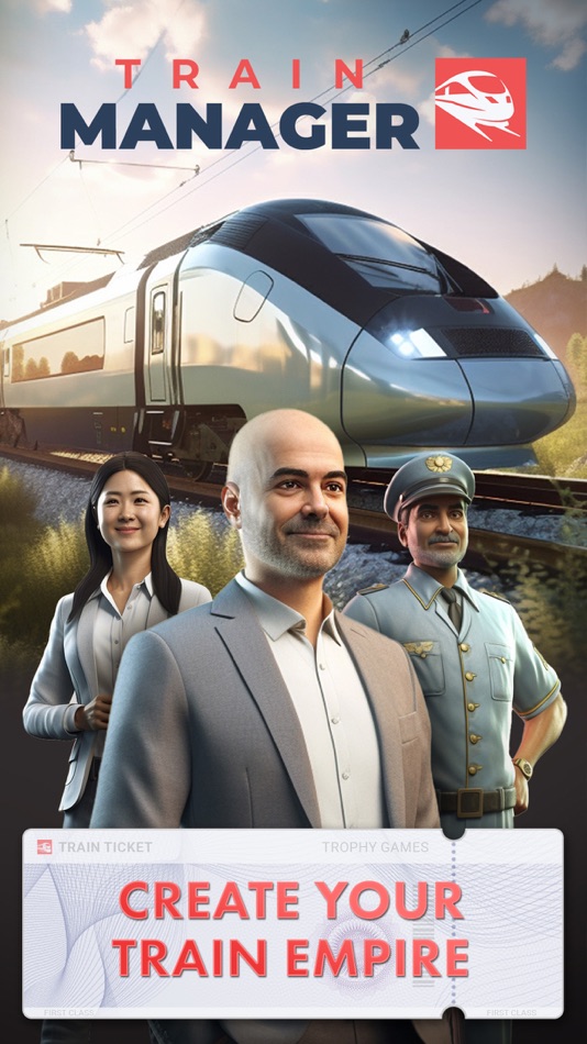 #1. Train Manager - 2025 (iOS) By: Xombat ApS