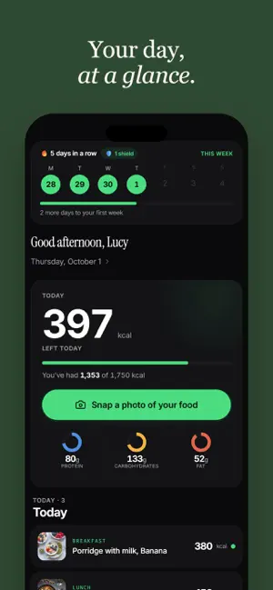 Renzy: AI Calorie Counter screenshot 2