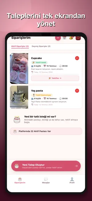 Pastacım: Pasta Siparişi screenshot 4