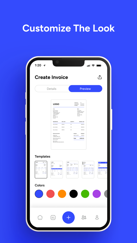 #3. Invoice Creator by Invoicify (iOS) Podle: 6Hive OU