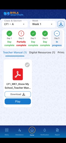 Birla SmartPath LMS iPhone screenshot