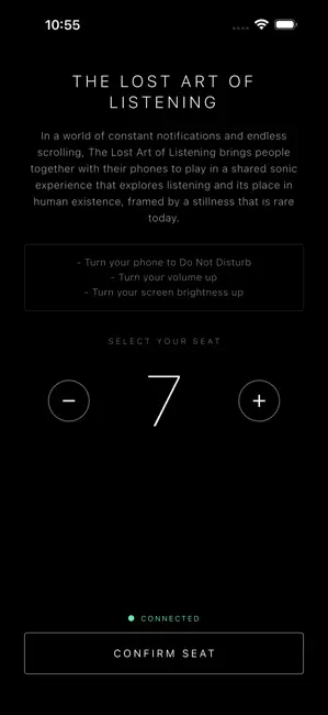 Listen: iPhone screenshot 2
