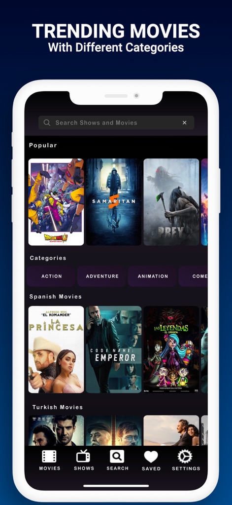 Flixtor Movie,Tv Show & series - ユーザーはトレンドの映画や、スペイン語映画やトルコ語映画のような地域別のカテゴリーを通じて、幅広いコンテンツを探すことができます。