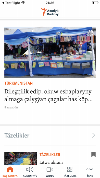 Azatlyk Radiosy Screenshot