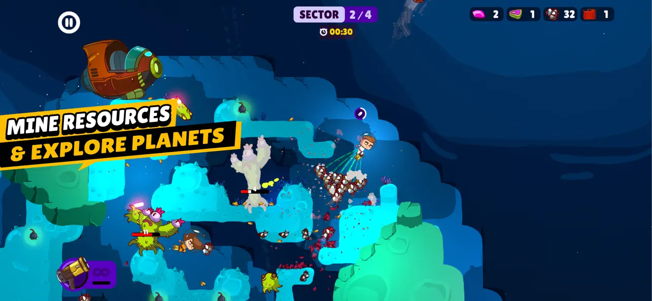 Space Squad Survival Hack screenshot 1 - iOS game interface