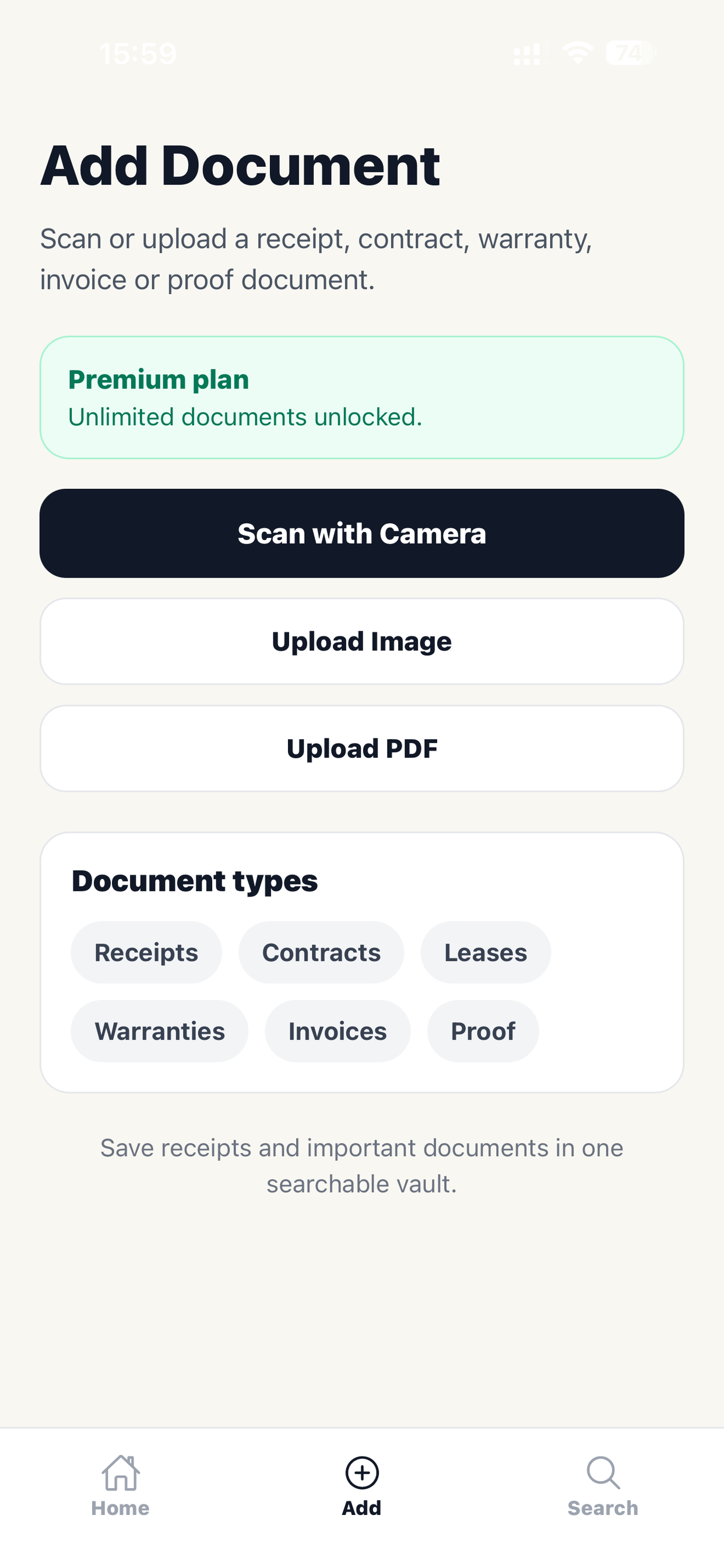 ProofVault: Document Vault screenshot 4