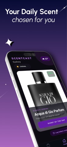 ScentCast: Fragrance Advisor iPhone screenshot