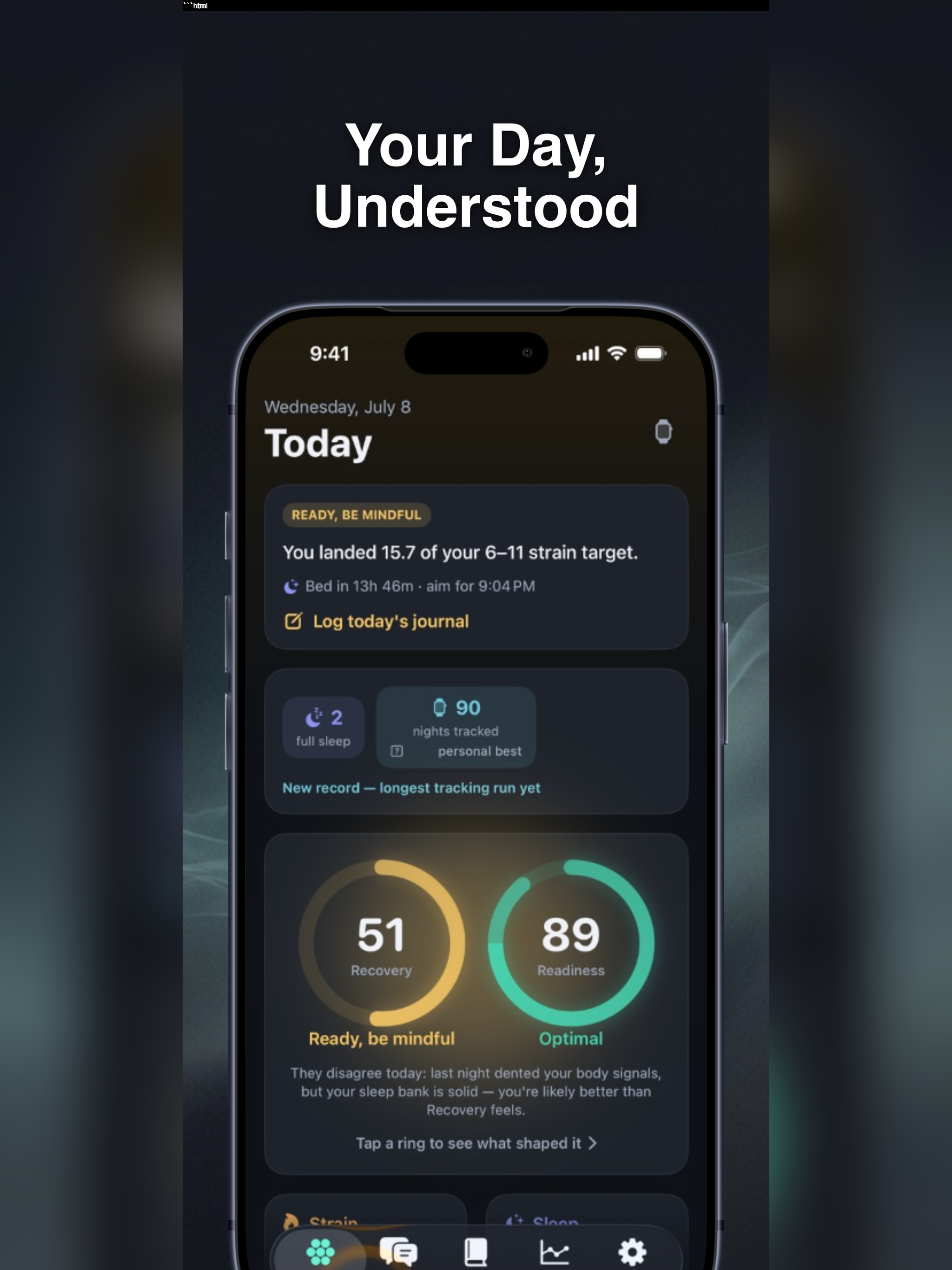 NoBand: Recovery & Readiness screenshot 6