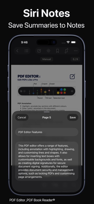 PDF Editor ,PDF Book Reader ® Screenshot 6 of 10