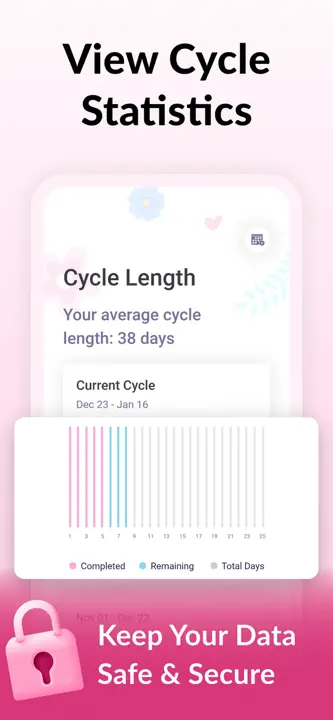 Period Tracker & Ovulation App: Screenshot 6 von 6