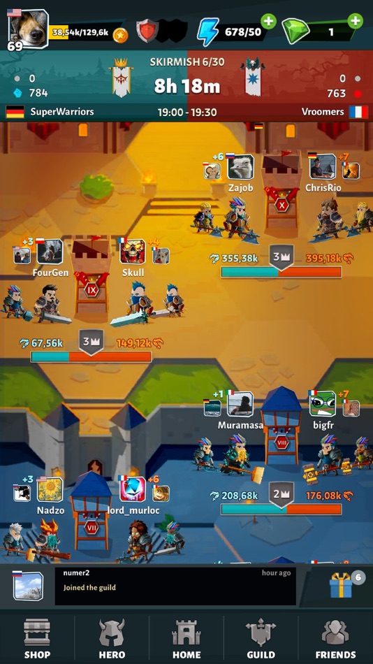 #6. Slash & Roll: Dice Heroes (iOS) 由: Gamesture Sp. z o.o.