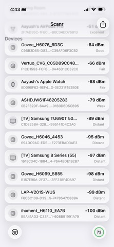 Scanr - Bluetooth Finder Screenshot 4 of 4