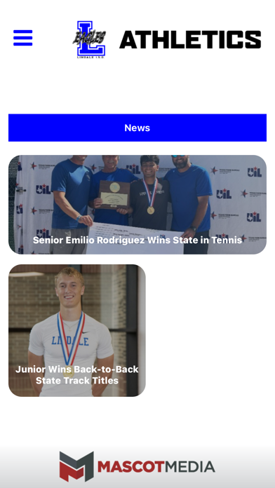 Lindale Eagles Athletics Screenshot