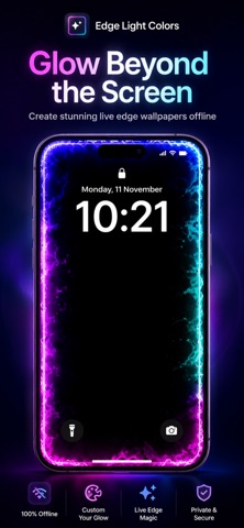 Edge Lighting Wallpaper HD Screenshot 2 of 5