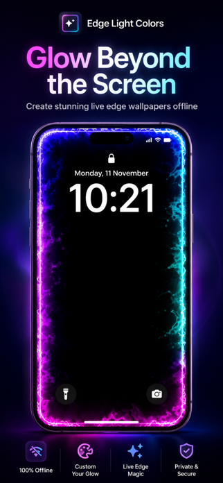 Edge Lighting Wallpaper HD Screenshot 2 of 5
