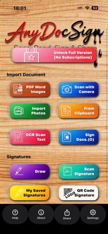 AnyDocSign Screenshot 1 of 6