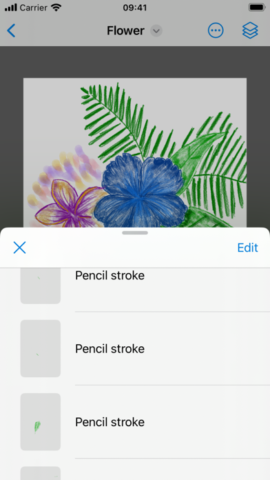 Screenshot 3 of Drawings App