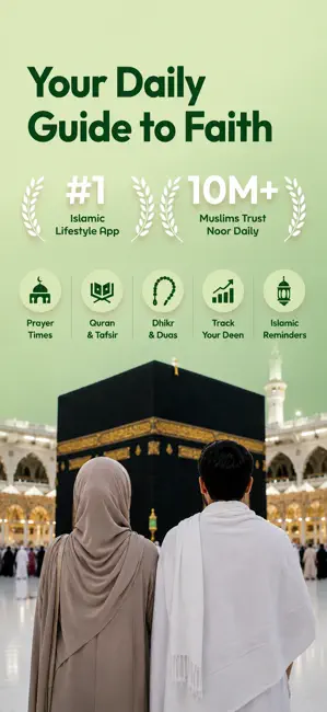 Muslim Prayer Lock: Nuraly iPhone screenshot 1